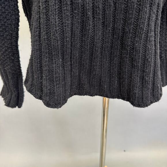 Smartwool‎ Spruce Creek Turtleneck Sweater Merino Wool Sweater Black Size Medium - Picture 10 of 16